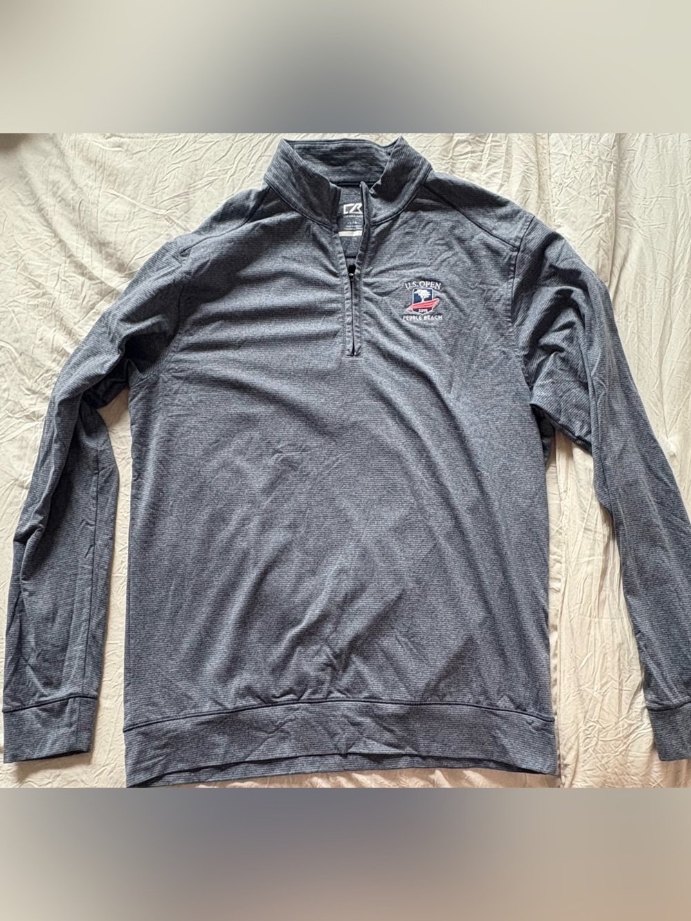 Cutter & Buck U.S. Open Pebble Beach 2019 1/4 Zip Pullover Golf L